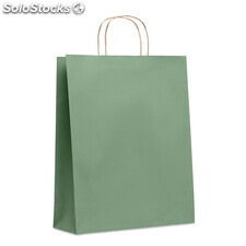 Bolsa papel grande 90 gr/m² verde MIMO6174-09