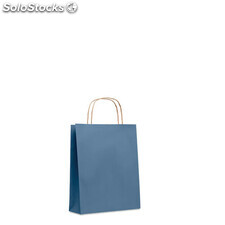 Bolsa papel pequeña 90 gr/m² azul MIMO6172-04