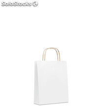 Bolsa papel pequeña 90 gr/m² blanco MIMO6172-06