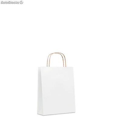 Bolsa papel pequeña 90 gr/m² blanco MIMO6172-06