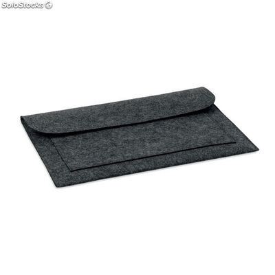 Bolsa para laptop em feltro cinza escuro MIMO9818-15
