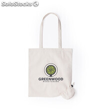 Bolsa Plegable ecológica en algodón 105gm2 y asas de 70cm