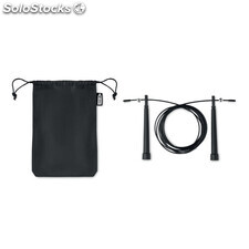 Bolsa RPET c/ corda salt. vel. preto MIMO6217-03