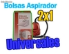Bolsas Aspirador Universales (aptas para todas las Aspiradoras) 2x1 Eco