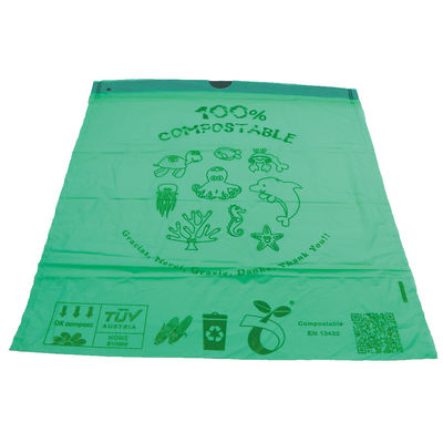Bolsas Basura 20 L - 100% Compostables y Biodegradables con Cordón de Autocierre - Foto 4