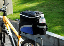 Bolsas bicicleta con compartimento de botella bolsa de viaje mensajero para bici