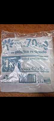 Bolsas Camiseta 42 x 53, 70% recicladas. g.200 - Foto 3