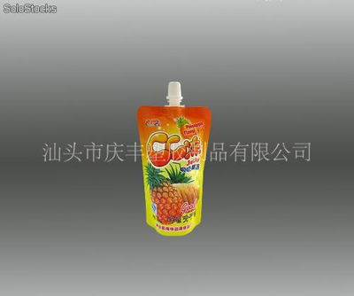 bolsas de jugo de frutas