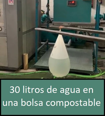 Bolsas orgánica compostable de PLA con alta resistencia. 100 Litros - Foto 3