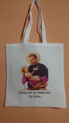 Bolsas personalizadas en friselina Pedi tu bolsa para las fiestas - Foto 4