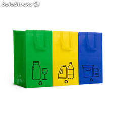 Bolsas reciclaje volga verde/azul/amarillo ROBO7147S12260503