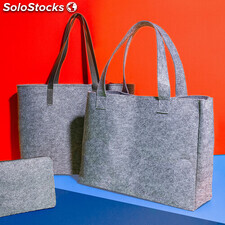 Bolso de fieltro &quot;Shopper&quot;