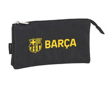 Bolso escolar safta portatodo f.c. Barcelona black triple 220X30X120 mm