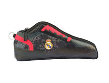 Bolso escolar safta portatodo real madrid black zapatilla 240X100X20 mm