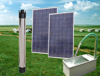 Bomba Solar Sumergible Instalada