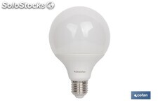 Bombilla Globo | Luz Fría 4000 K y 15 W | Rosca E27