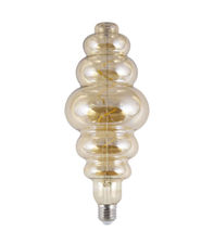 Bombilla led vintage acabado ambar 27 cm(alto)12 cm(ancho)12 cm(largo)