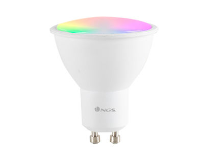 Bombilla ngs bulb wifi led gleam 510C halogena colores 5W 460 lumenes base GU10