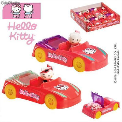 Bonjour Kitty voiture avec bonbons
