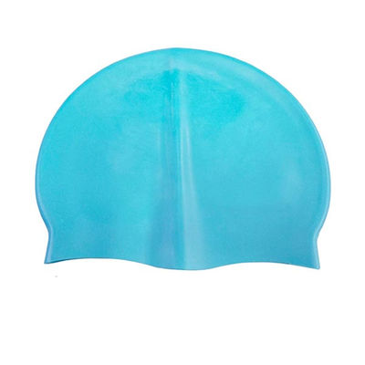 Bonnet de bain silicone bleu ciel
