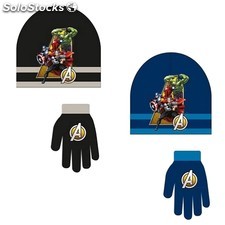 Bonnet + Gants avengers - (2 Modèles Assortis)