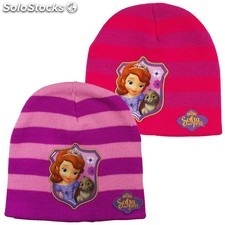 Bonnet Rayé princess sofia - (2 Modèles Assortis)