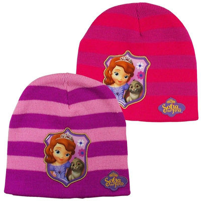 Bonnet Rayé princess sofia - (2 Modèles Assortis)