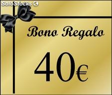 Bono Regalo 40