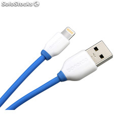 Bonorda Rayo cable USB línea de PVC 1.0m ABS de alta calidad USB de Apple (3