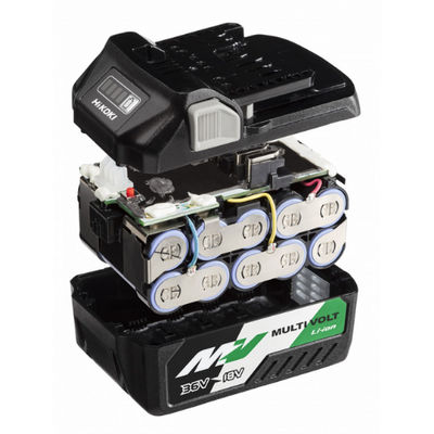 Booster pack baterías + cargador hikoki UC18YSL3WEZ - Foto 4
