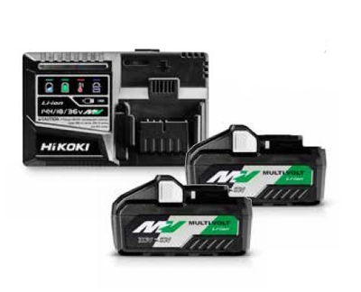Booster pack baterías + cargador hikoki UC18YSL3WFZ - Foto 2