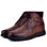 Boots pour homme 100% cuir tabac - 1