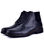 Boots pour homme confortable 100% cuir noir - 1
