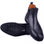 Boots pour homme extra confortable en cuir noir - Photo 3