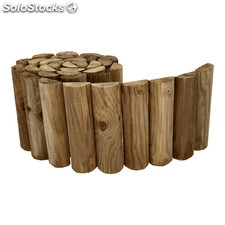 Bordura madera 6x20 (Alt.) cm. Longitud 2 metros. Bordo madera Flexible,