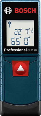 Bosch GLM20 Blaze 65ft Laser Distance Measure