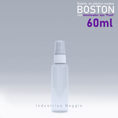 Boston de 60, 120 y 250 ml con atomizador de boton - Foto 3