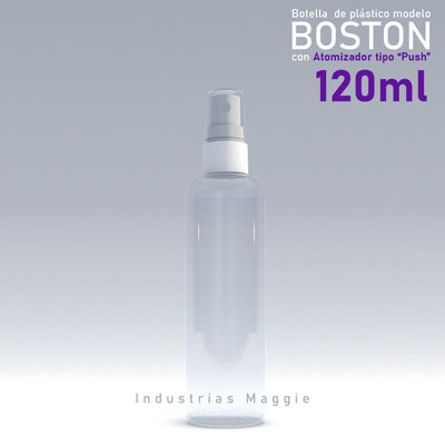 Boston de 60, 120 y 250 ml con atomizador de boton - Foto 4