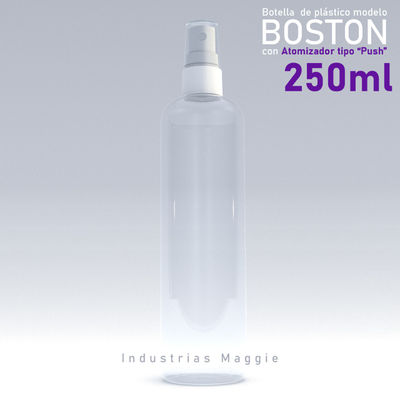 Boston de 60, 120 y 250 ml con atomizador de boton - Foto 5