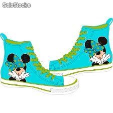 Bota Lona Minnie Mouse Colors