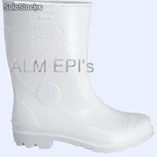 Bota pvc Industrial Branca - Calfor c/m