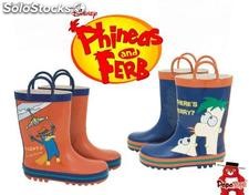 Botas de agua Phineas y Ferb