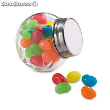 Bote de cristal con caramelos multicolour MIKC7103-99