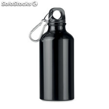 Botella aluminio 400 ml negro MIMO9805-03