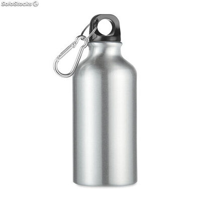 Botella aluminio 400 ml plata mate MIMO9805-16