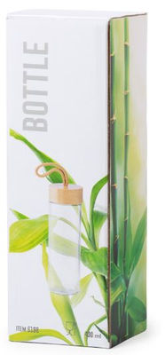 Botella bidón en cristal y bambú - Foto 3