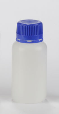 Botella cilíndrica 250ml D34 HDPE natural + tapón rosca precinto