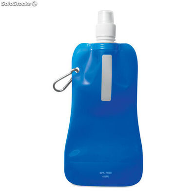 Botella de agua plegable azul transparente MIMO8294-23