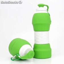 Botella de agua plegable Botellas de agua deportivas plegables al mayor tipo2