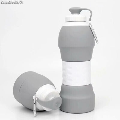 Botella de agua plegable Botellas de agua deportivas plegables al mayor tipo4